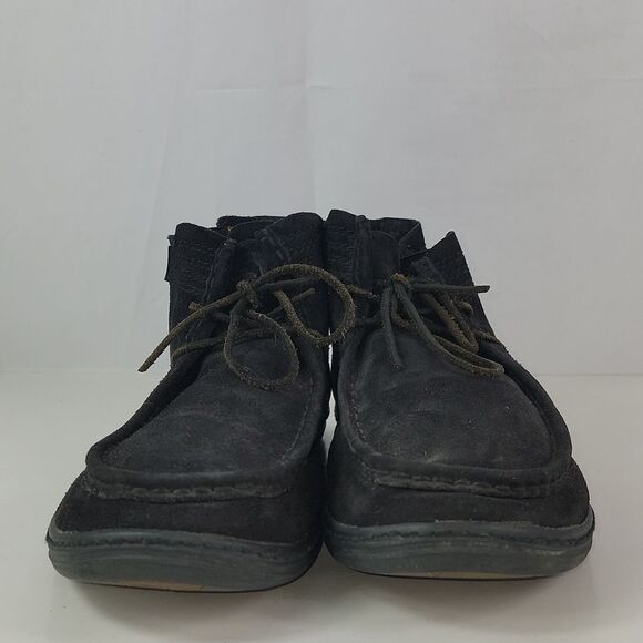 Diesel Bellow Black Suede Lace Up Chukka Men\'s Boots